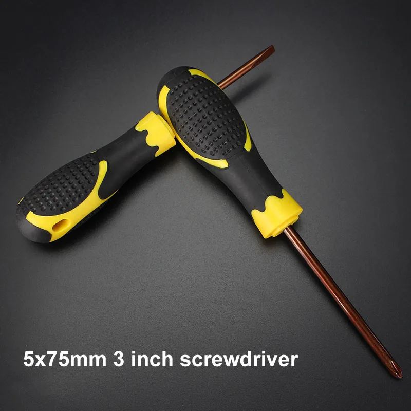 5*75mm Precision Screwdrivers Repair Tool for cross head for flat head