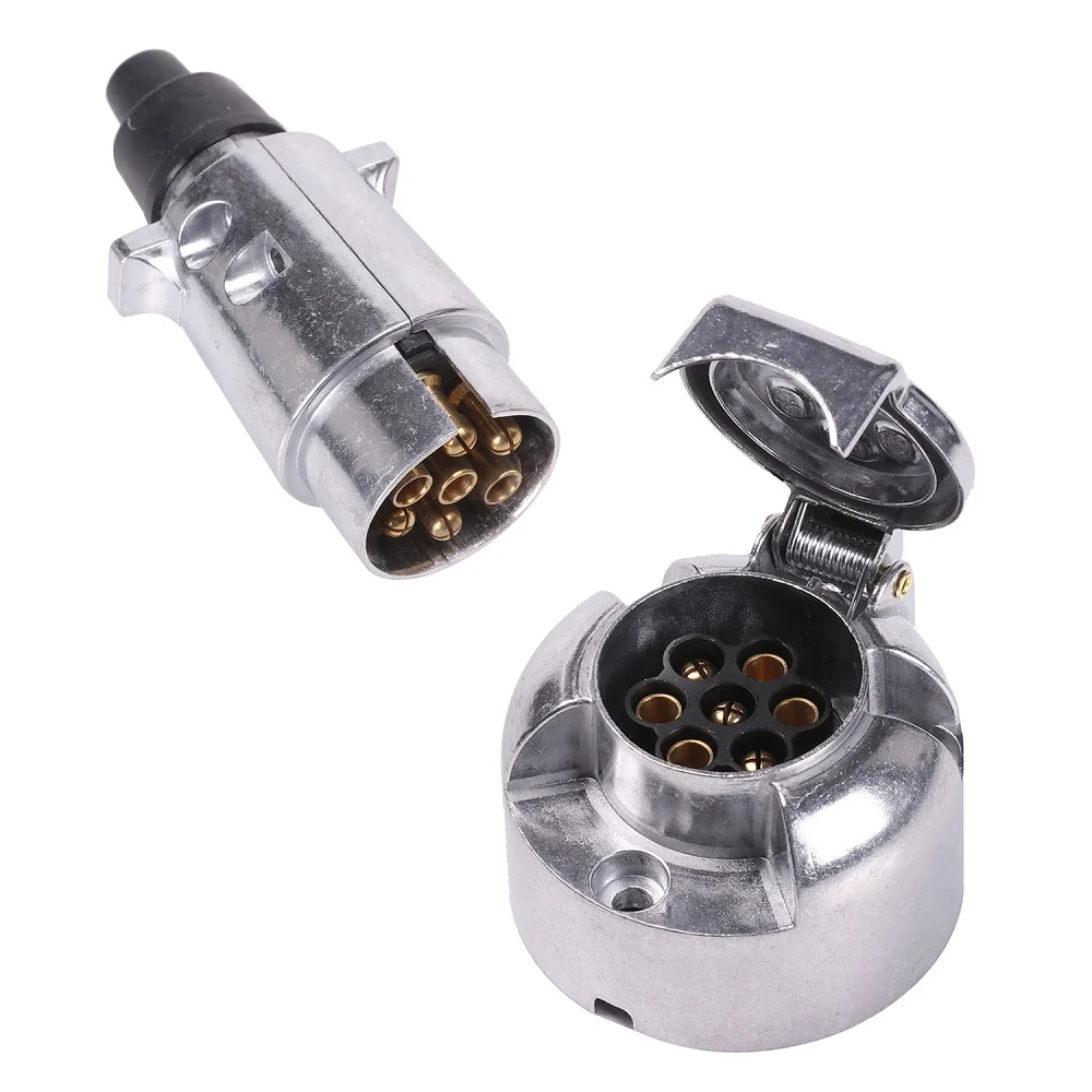 7 pin metal plug and socket