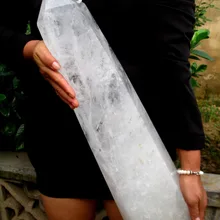 Ddh001204 ОГРОМНЫЙ ПРИРОДНЫЙ clear, кварцевый точка исцеление