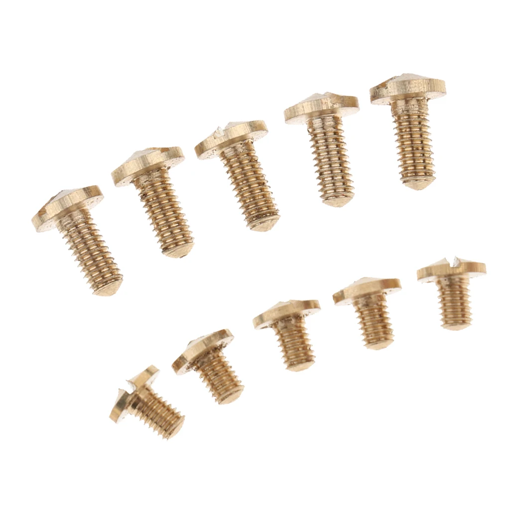 10pcs Alto Tenor Soprano Saxophone Sax Screw for Woodwind Repair Parts