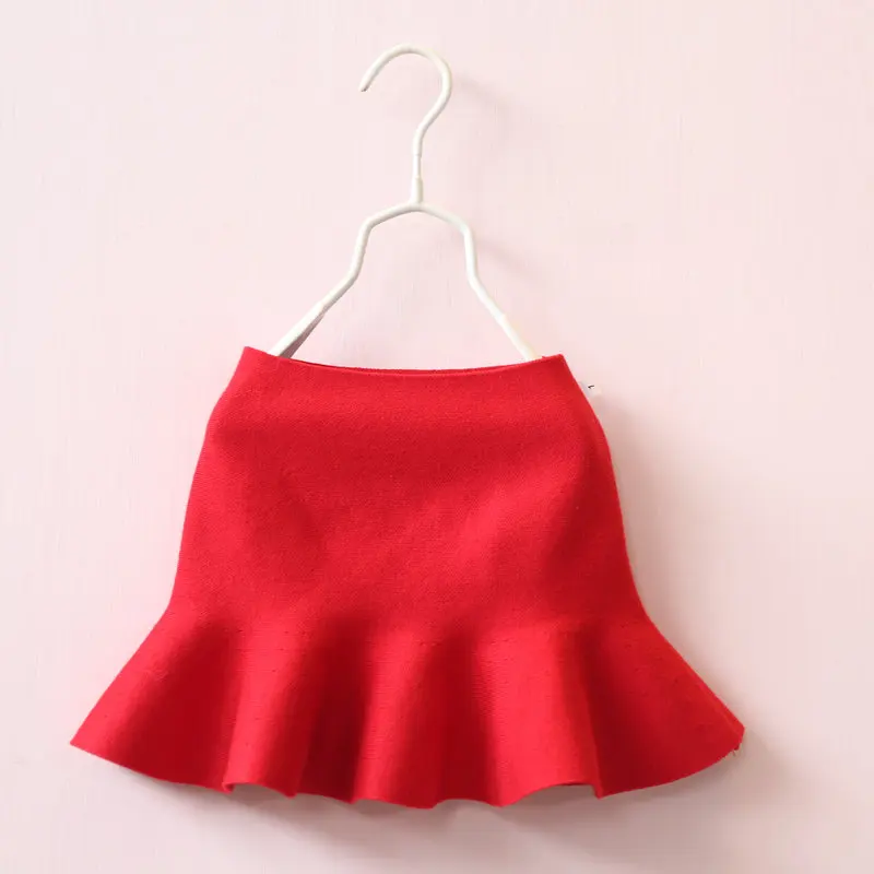 Girl Skirt Children Cute Children Clothing Autumn GirlsTutu Skirt Solid