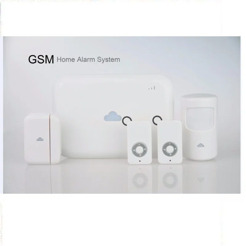 433 MHZ Android ISO App Wireless GSM Home Alarm System SIM Smart Home Burglar Security Alarm System Kit PIR infrared