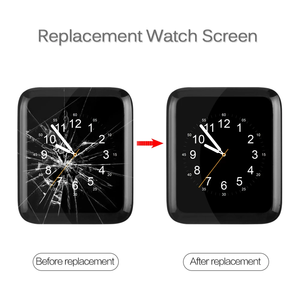 Для Apple Watch Series 3 lcd gps+ cellular S3 lcd дисплей кодирующий преобразователь сенсорного экрана в сборе Замена для Apple Watch3 Pantalla