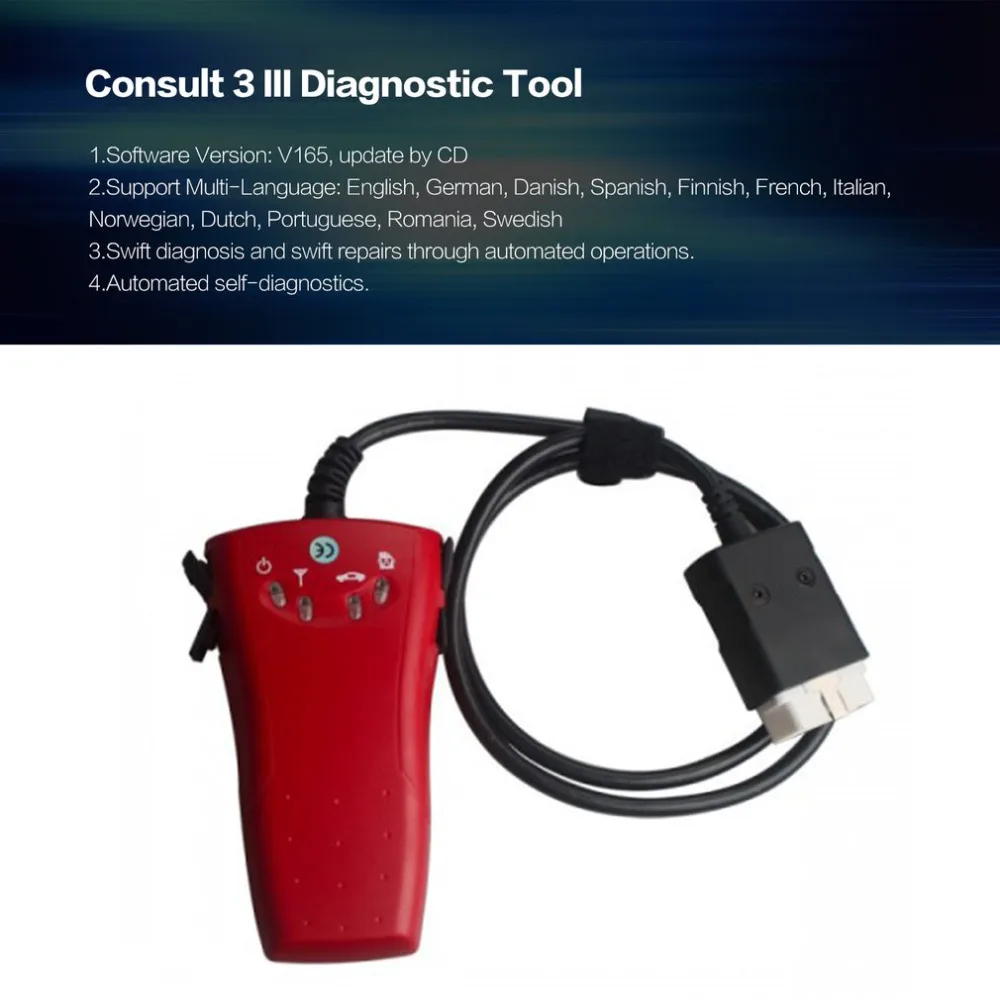 

2 in 1 Diagnostic Tool For Renault CAN Clip V172 Consult 3 III Nissan Scanner Auto Self-diagnostic Tools Car Vehicle Repair OBD