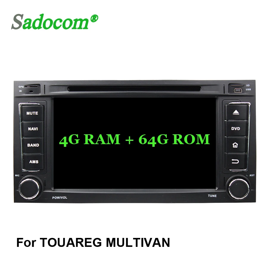TDA7851 Android 8,0 4 GB+ 64 GB 8 Core для VW TOUAREG MULTIVAN 2002-2012 dvd-плеер gps карта RDS радио Wi-Fi Bluetooth 4,0