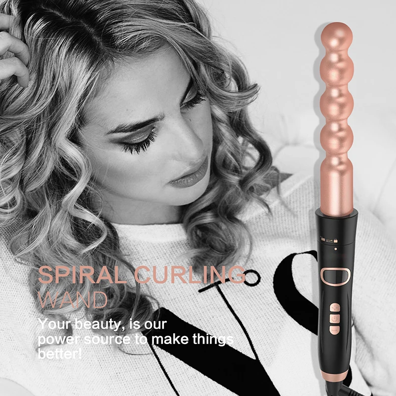 Ferro de Ondulação Conjunto para Salão Ferramentas da Onda do Cabelo Cerâmica Modelador Cabelo Varinha Curling Ferro Multi Estilor Iron Wand Beleza Uso Doméstico 22 Curling Irons