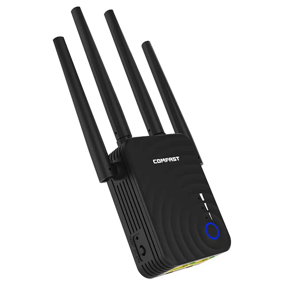 

1200Mbps 2.4/5.8GHz Dual Band Wireless WiFi Router Repeater Signal Extender HOT