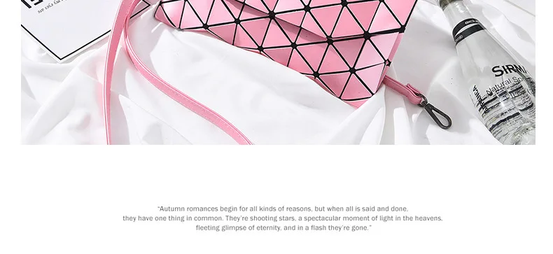 Women Diamond Lattice Laser Sequins Mirror Shoulder Bag Latest Style Geometry Quilted Plaid Mosaic Hasp Messenger Evening Bag (19)