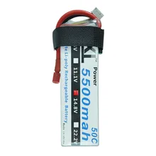XXL Power Lipo Battery 5500mAh 14.8V 4S 50C Li-Po Battery for RC Helicopter Qudcopter Car Airplane RC Parts