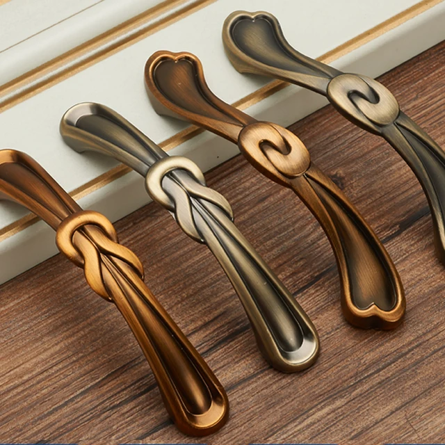 96mm 128mm Antique Dresser Cupboard Knob Pulls Handles Decorative 96mm 128mm Antique Dresser cupboard Knob Pulls Handles Decorative Furniture Hardware Kitchen Cabinet Door Handle - 96mm 128mm Antique Dresser Cupboard Knob Pulls Handles Decorative
