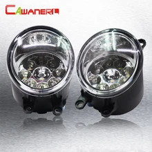 Cawanerl 1 Pair H8 H11 Auto Fog Light DRL Daytime Running Light Car LED Light For Toyota Avensis T25 Combi (T25) Estate Saloon