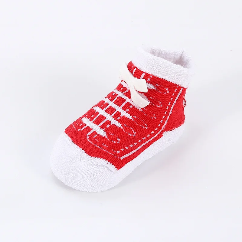 Носки для новорожденных хлопковые милые короткие детские носки плотная одежда для маленьких мальчиков и девочек детские носки для малышей разноцветные летние аксессуары