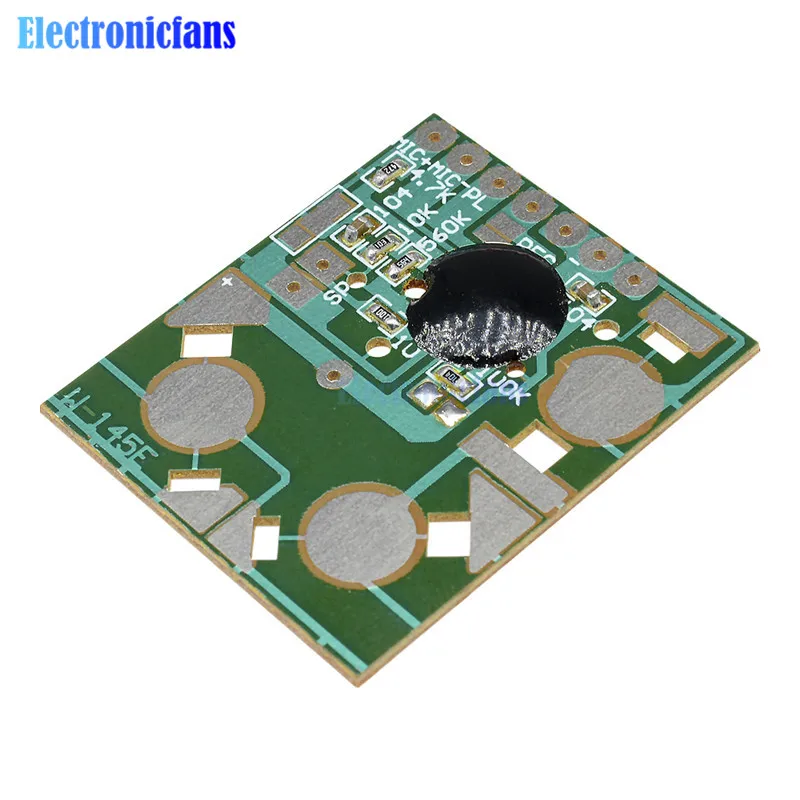 Цифровая запись 6S голосовой чип IC звуковой модуль движения музыка открытка