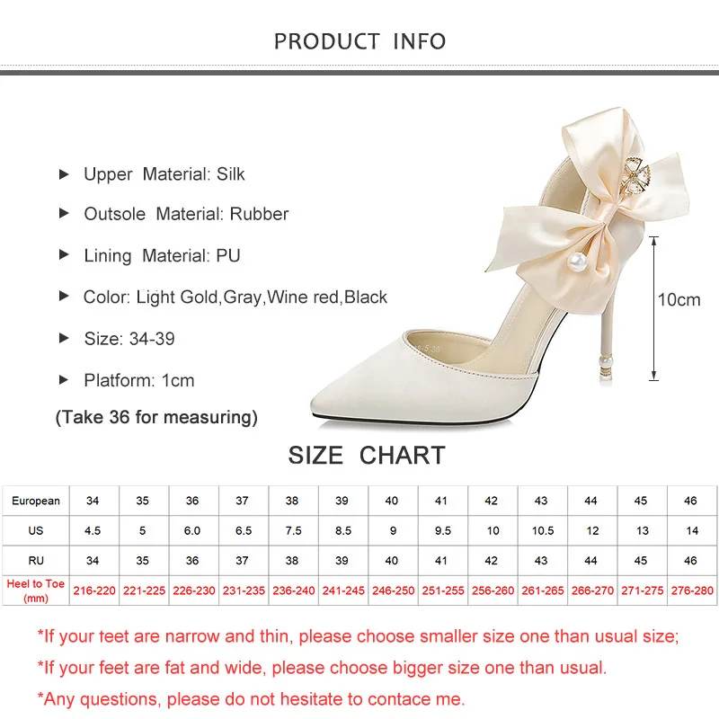 Новые летние женские босоножки на высоком тонком каблуке, с острым носком, с жемчужинами, с бантом, милые свадебные женские туфли золотого цвета на высоком каблуке