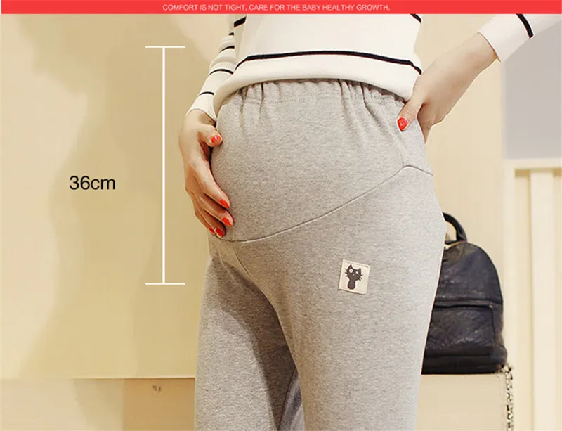 Maternity Skinny Pants Trousers Elastic Adjustable Leggings For Pregnant Pregnancy Women Pants High Waist Clothes Plus Size