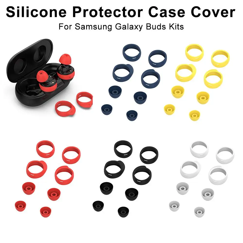 

High Quality Silicone Protector Case Cover Shell Protective Shell Kits For Samsung Galaxy Buds Bluetooth earphones Protective De