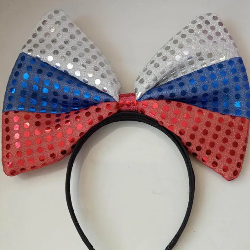 Disney Minnie Hairbands Аксессуары ролевые игры Минни голова уши блесток Kawaii девушки головной убор принцесса наголовный обруч подарок игрушка для малыша - Цвет: G