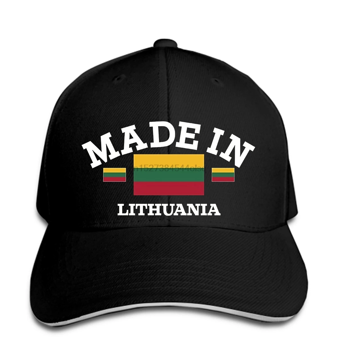 

Made In Lithuania Lithuanian Flag Baseball Cap