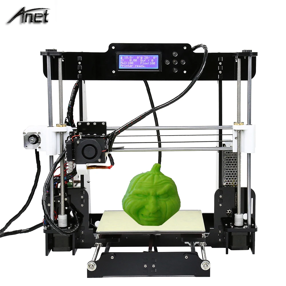 2017 Anet A8 3d printer large Size 220 220 240mm Precision Reprap Prusa i3 3D Printer