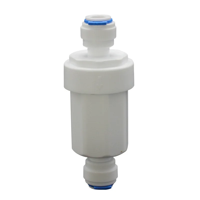 

Straight through 3/8 Inch Micro Water Filter Purifier Stainless Steel Front Facing Wire Mesh