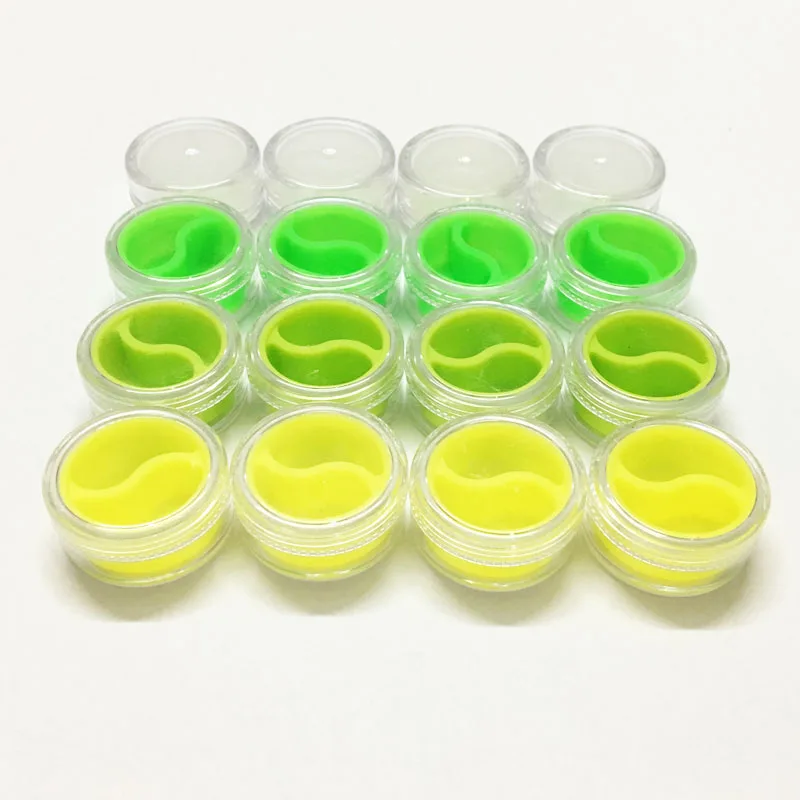 Buy 3ml Acrylic Swirl Split Silicone Oil Container