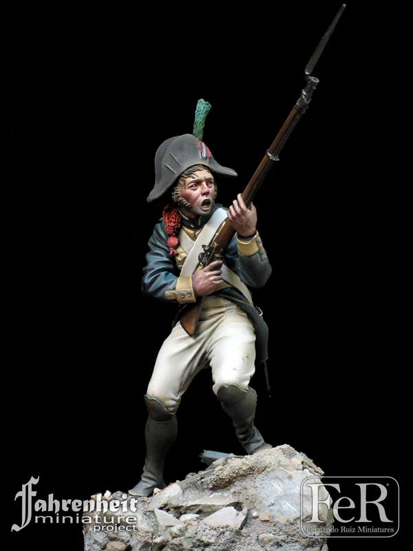 [Loong Way Miniatures] Фер миниатюрный El Buen Pueblo, 1808-1814 75 мм миниатюрные из полимерной смолы