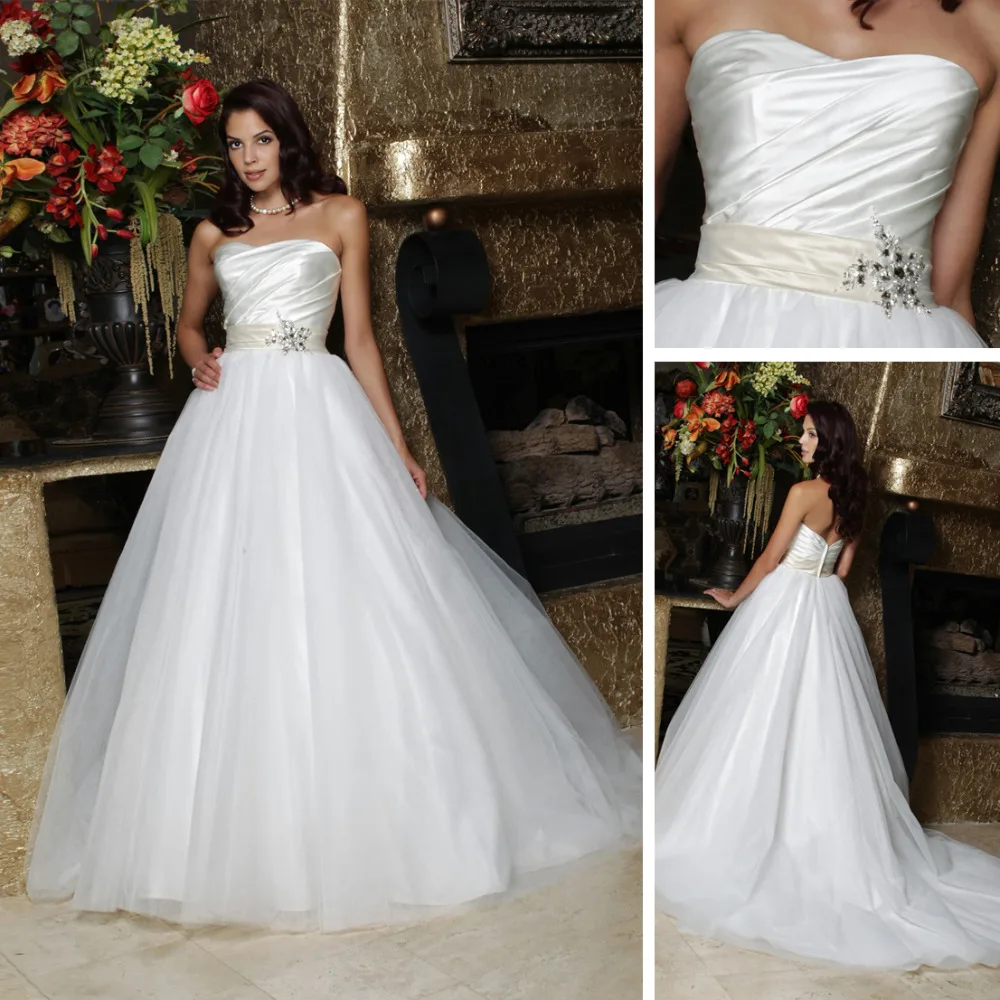 2013 High Waisted Wedding Dresses Under 100 Made in China WC127-in 2013 High Waisted Wedding Dresses Under 100 Made in China WC127-in
