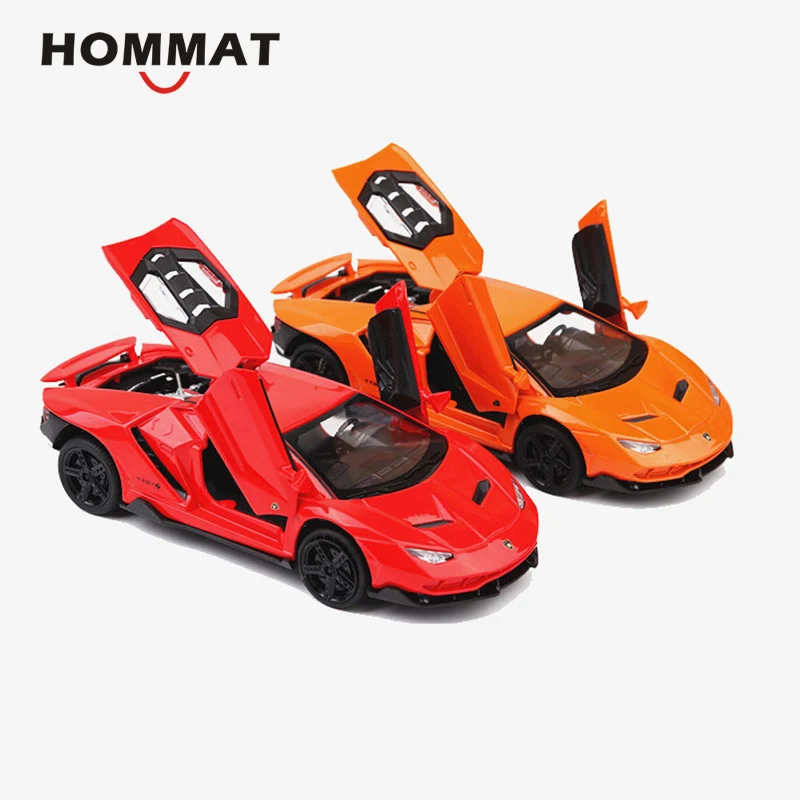 Модель автомобиля HOMMAT 1:32 Centenario LP770 4 супермодель литые из сплава игрушечные