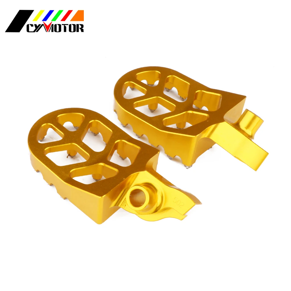 ЧПУ подножки мотоцикла Мото подножек для SUZUKI RMZ450 2005 2006 2007 RMZ250 2008 2009 РМЗ 250 450