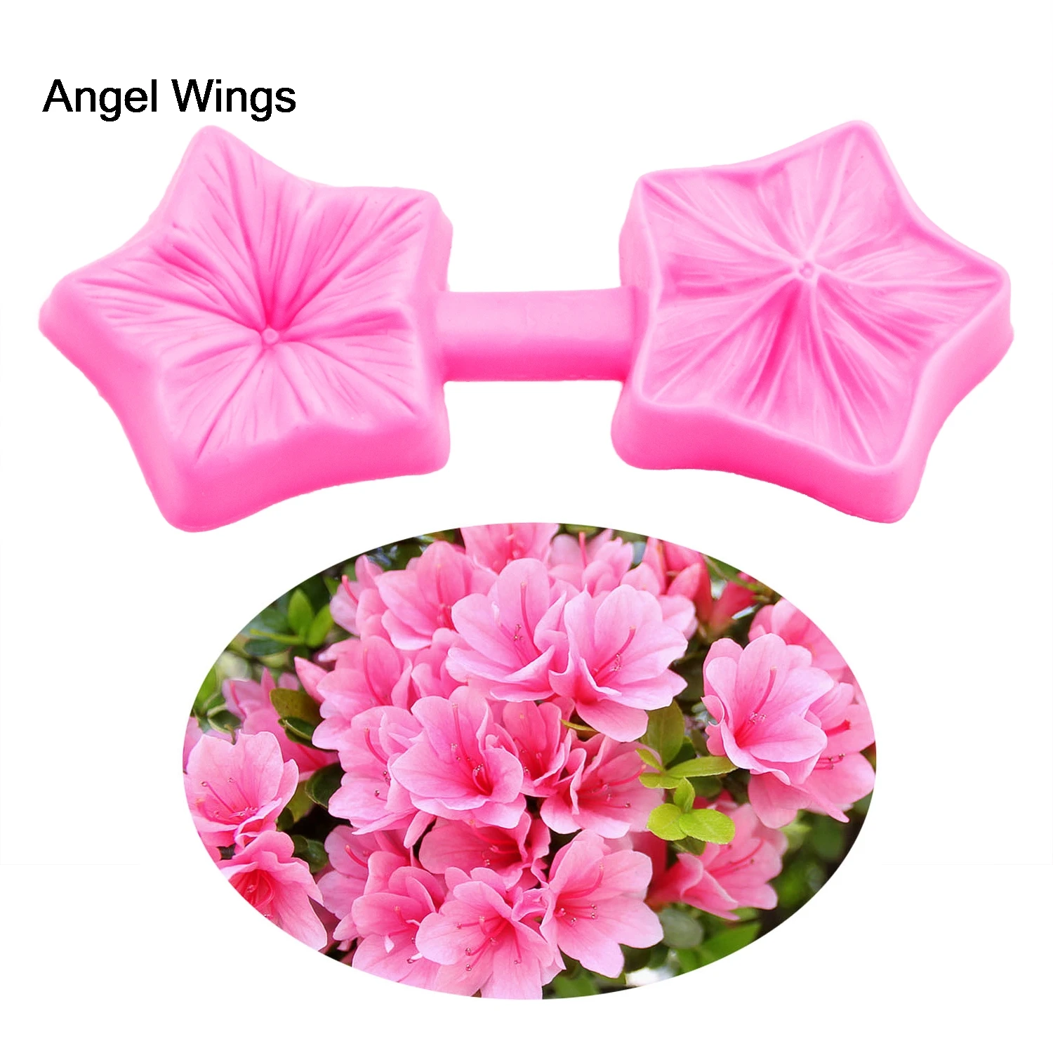 

Food grade Petals Embossed silicone mold 3D Reverse forming Fondant Cake Pillar shaped for Chocolate Decoration Tools F1259