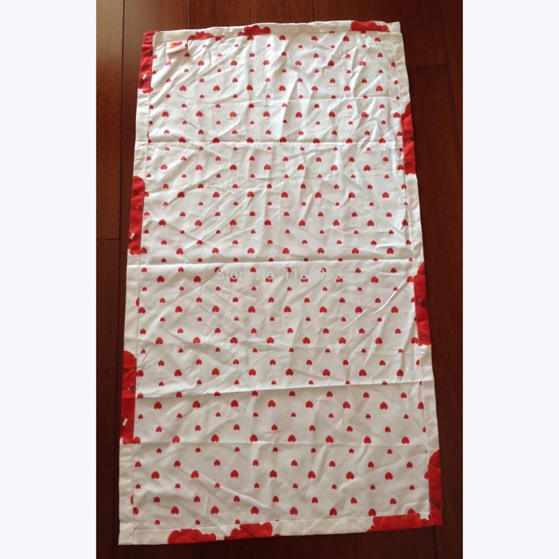 Пляжное полотенце из микрофибры 50*90 см красное любящее сердце женские детские