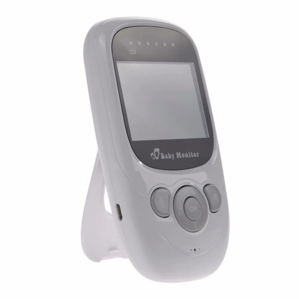 Babykam babyphone cry baby monitor 2,4 ''LCD ИК ночного видения видеодомофон колыбельные датчик температуры 2X зум детский звонок