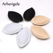 Arherigele 6 шт./3 пары женский толстый губчатый купальник подкладки бюстгальтера грудь вкладыш улучшатель для лифчика пуш-ап бикини Мягкие съемные подкладки бюстгальтера