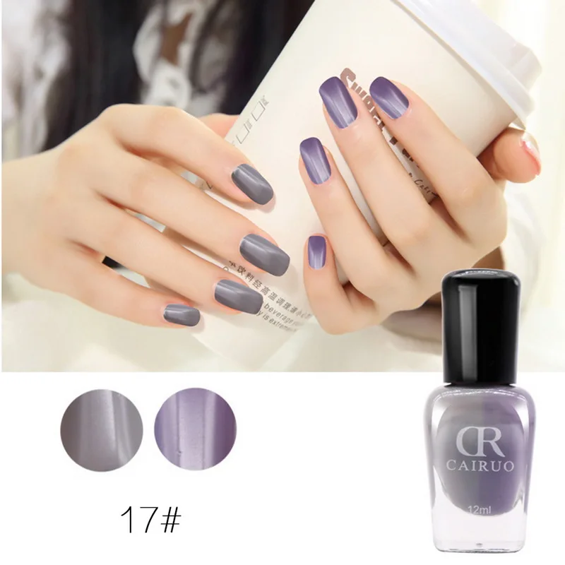 

12ml /1pc Nail Polish Sunlight Change Nails Art Color UV Gel Polish Gradient Soak Off Nail Gel Manicure Varnish 6 Colors