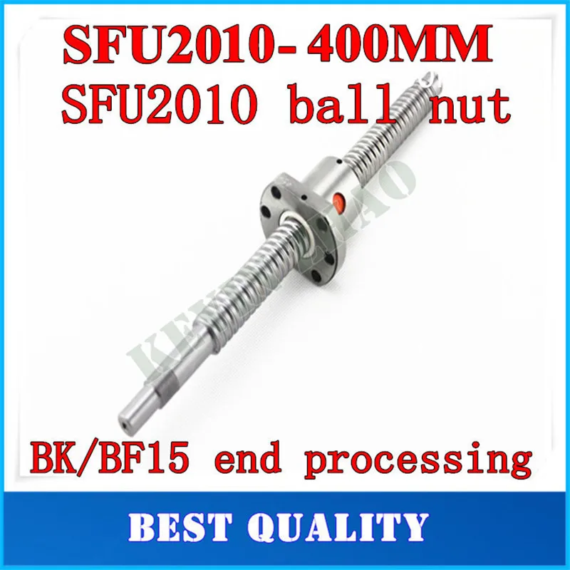 20 мм 2010 шаровой винт С7 SFU2010 400 BK15 BF15 обработка конца один фланец одиночный гайка