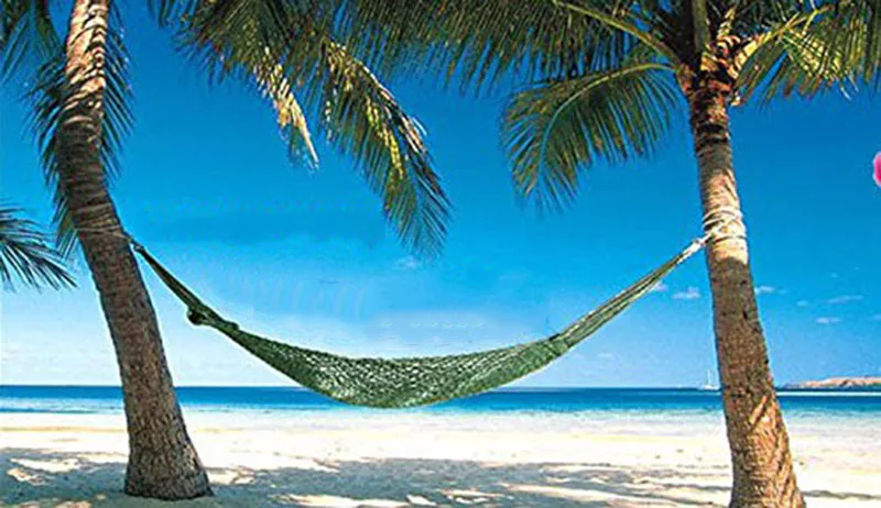 Hammock Swing Portable Hanging Mesh Sleeping Bed Net Hamaca Garden Outdoor Camping Travel Climbing Furniture Picnic Terrace (12)