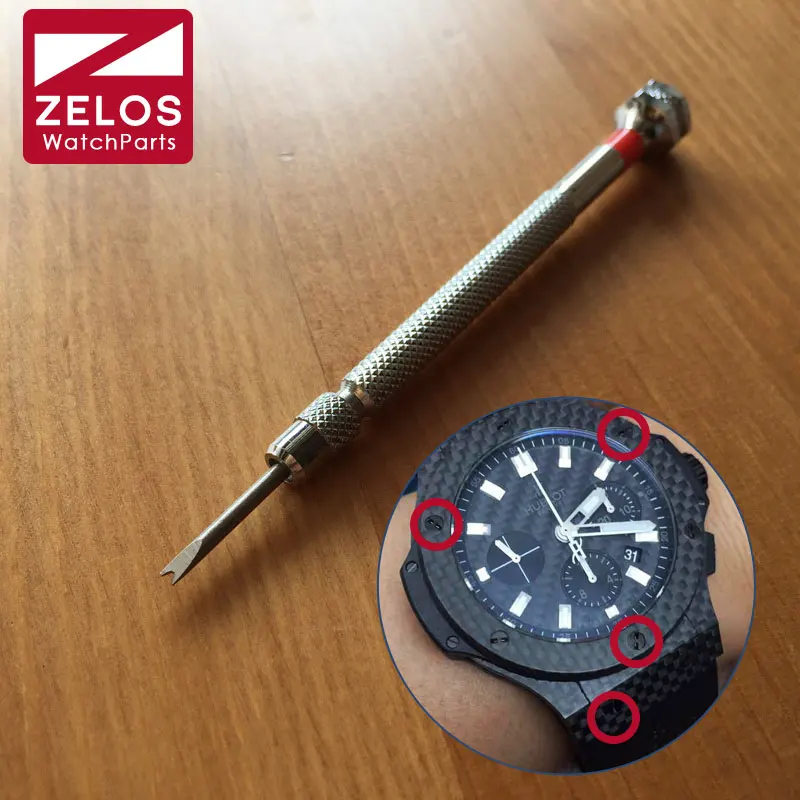 2.0mm H 스크루 드라이버 Hublot 시계 케이스, 베젤 나사 오프너, 시계 밴드/스트랩/벨트 부품 도구 변경