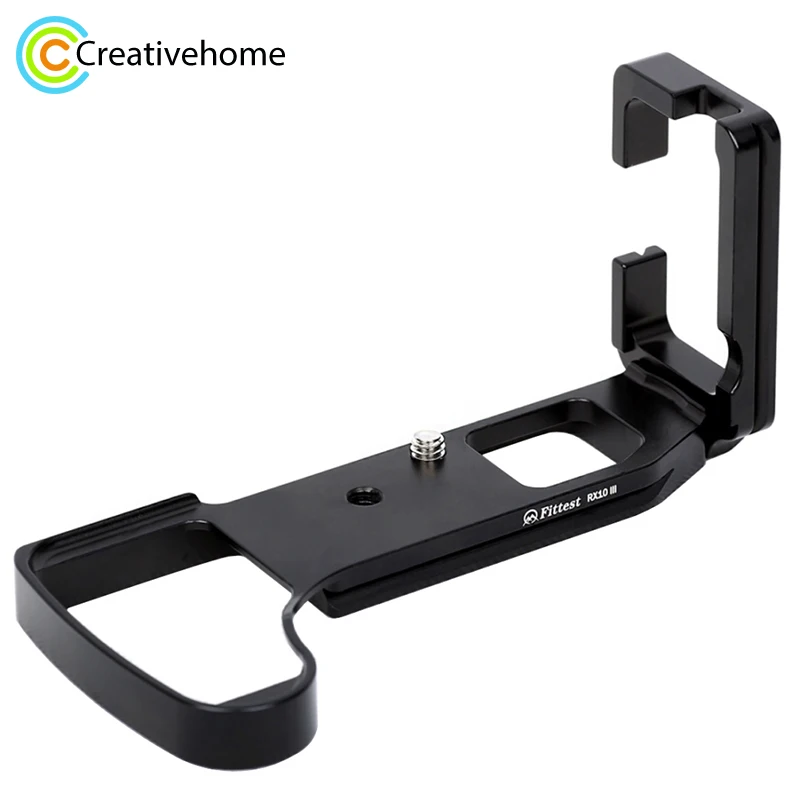 

FITTEST L Quick Release Plate Vertical Shoot Bracket Base Holder for Sony RX10 III Metal Ballhead Quick Release Tripod Adapter