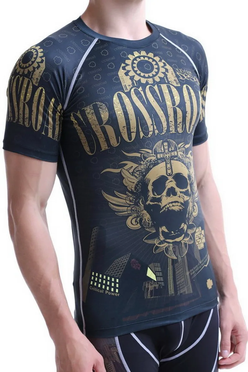 FIXGEAR CP-B18 Skin Tights Compression Under Shirts Fitness GYM MMA Workout