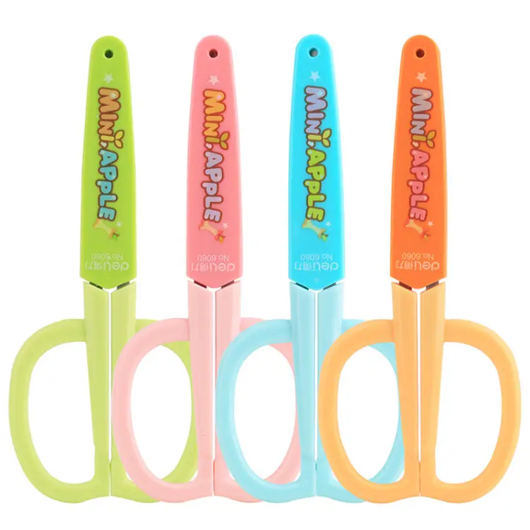 Deli 6060 Novelty Stationery Scrapbooking Photo Scissor Paper Color