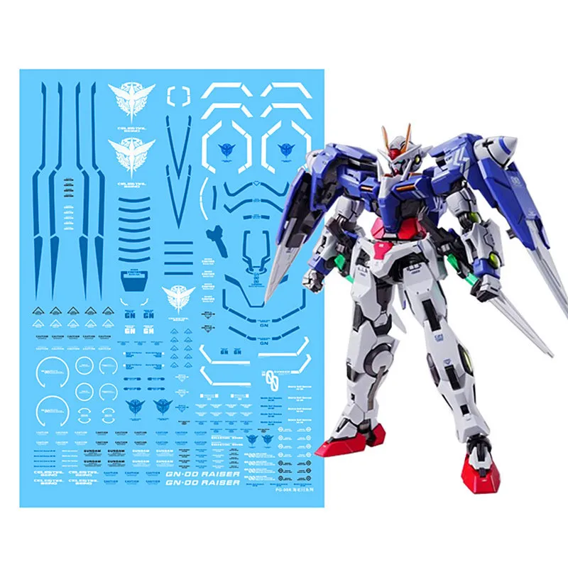 D.L Высокое качество наклейка водная паста для Bandai PG 1/60 GN 0000 00R Raiser Gundam DL031 *|Игровые