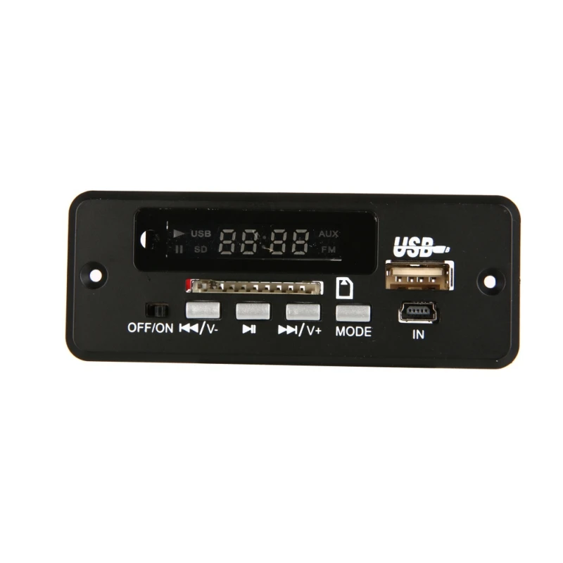 

ZTV-CT02B (02EA) digital red LED display MP3 audio module with remote control USB TF radio