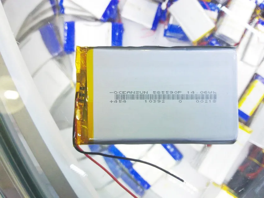 

best battery brand Free shipping 3.7 V lithium polymer battery 605590 065590 585590 3200 mah MP4 GPS electronic books