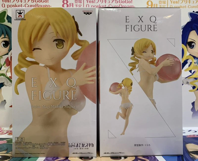 100% оригинальная коллекция Banpresto EXQ Figure Mami Tomoe купальник ver. Из фильма &quotMagi Puella Madoka