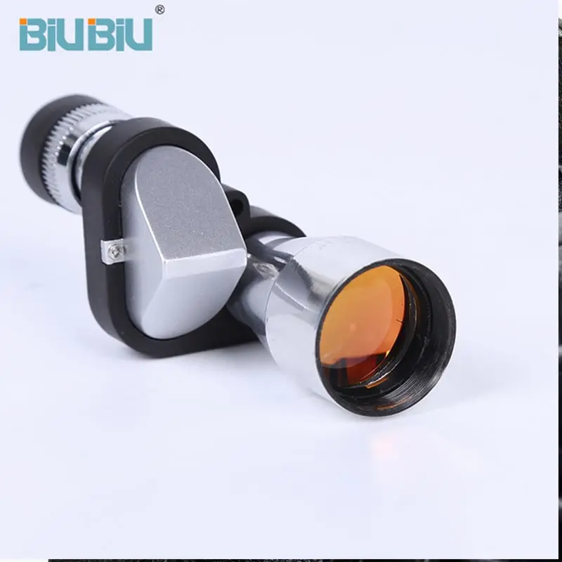 BIUBIU 8x20 HD أحادي التخييم تلسكوب التركيز تعديل في الهواء الطلق أحادي الزاوية تلسكوب