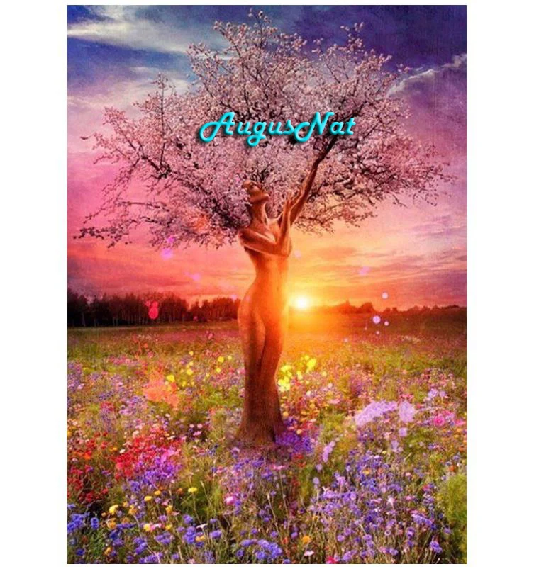 tree of life diamond painting full square scenery wall art diamond dot