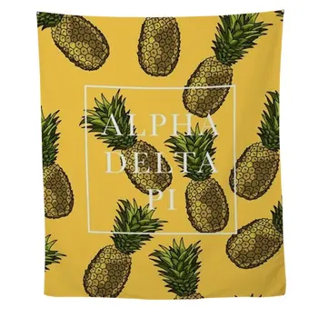 

Alpha Delta Pi Pineapples Wall Tapestry