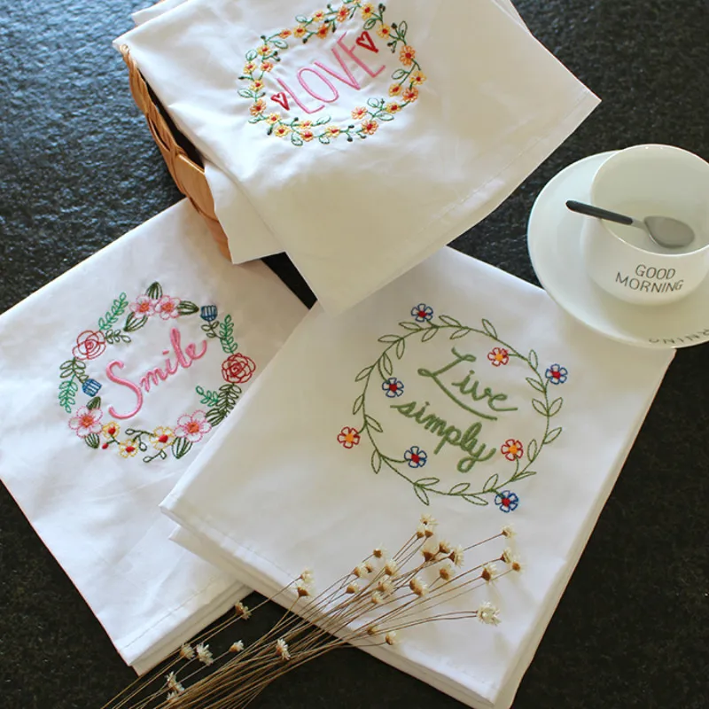 Embroidered towel Blackjack Cloth table napkins Upscale home cloth