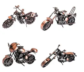 

Tooarts Metal Sculpture Figurine Statue Ornament Crafts Home Decorations Living Room Decorations Office Decorations