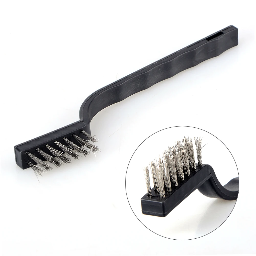 3 Pcs/Set Wire Brush Set Nylon Brass Stainless Steel Wire Brush Setin Brush from Tools on